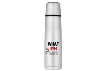 BLO Life design Large Thermos Bottle Health Large Thermosreg; Bottle by CafePress