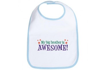 My Big Brother is Awesome Bib