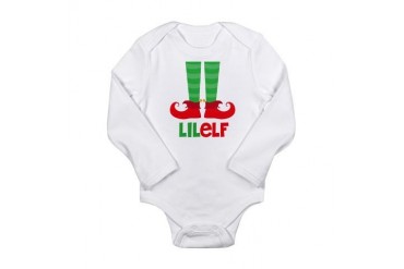 Lil Elf Long Sleeve Infant Bodysuit