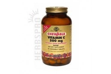 Vitamin C Chewable-Cran Raspberry Flavor 90 Tabs