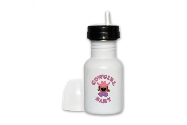 Cowgirl.jpg Baby Sippy Cup by CafePress