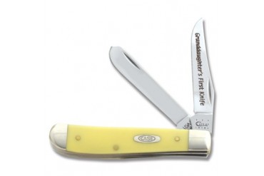 Frost Cutlery Case "First" Mini Trapper - Granddaughter's