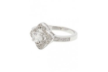 White Gold Plated Ring