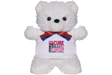 Find The Cure 1.2 Breast Cancer Breast cancer Teddy Bear by CafePress