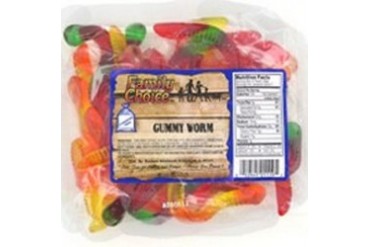 12 Pack Rucker S Candy 1119 8.5 Oz Gummy Worms