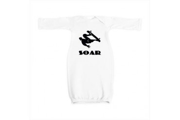 Skateboarding Skateboard Baby Gown by CafePress