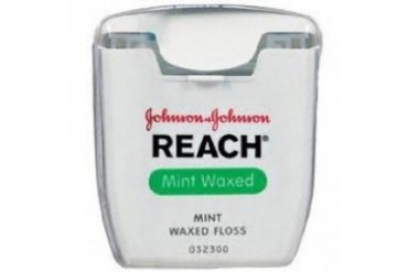Johnson amp Johnson Waxed Floss Mint 55 Yards Package