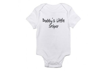 Daddy's Little Sniper Infant Bodysuit