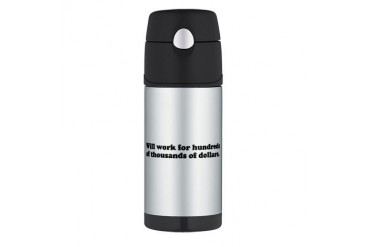 .jpg Funny Thermos Bottle 12oz by CafePress