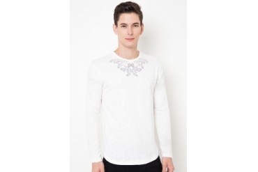 Sequel Raw Embroidery Tee
