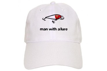 Man with Allure Funny Cap by CafePress
