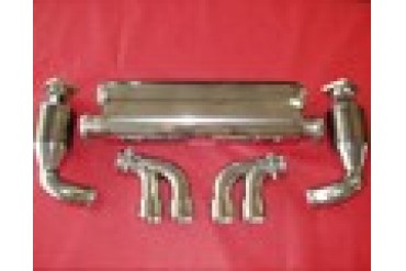 SpeedART Sport Exhaust w RS Quad Tips Porsche 997 Turbo 06-09