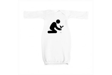 Bird Lover Funny Baby Gown by CafePress