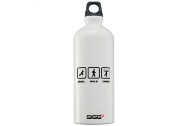Cheerleading Funny Sigg Water Bottle 1.0L by CafePress