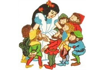Snow White Dwarfs Handshake Patch