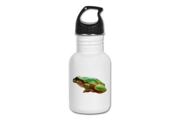 Tree Frog Frog Kid's Water Bottle by CafePress