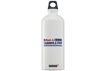 Made in Carrollton Texas Sigg Water Bottle 1.0L by CafePress