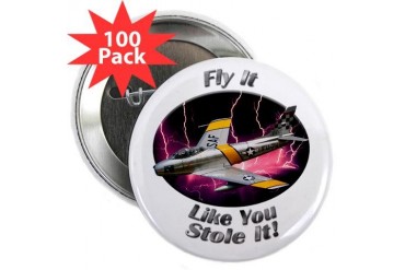 F-86 Sabre 2.25 Inch Button 100 pack Hobbies 2.25 Button 100 pack by CafePress