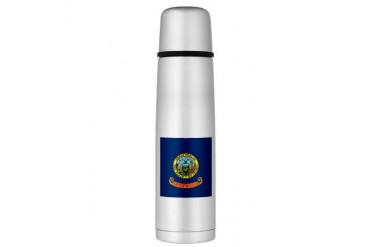 Idaho Flag Large Thermos Bottle Flag Large Thermosreg; Bottle by CafePress