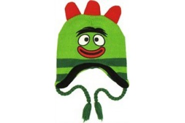 Yo Gabba Gabba Brobee Knit Lapland Peruvian Embroidered Beanie