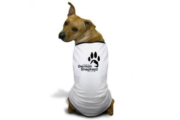 Coastal german shepherd rescue Dog T-Shirt by CafePress