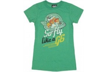 The Jetsons So Fly Like a G6 Baby Doll Tee by JUNK FOOD