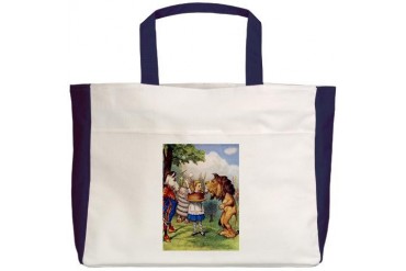 The Lion and The Unicorn Baby Beach Tote by CafePress
