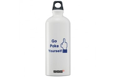 Funny Sigg Water Bottle 1.0L by CafePress