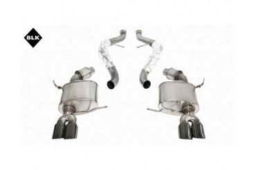 Corsa Black Sport Cat-Back Exhaust BMW M3 Convertible E93 08-12
