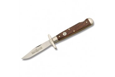 Queen Swing Guard Lockback #1L with Curly Zebra Wood Handle
