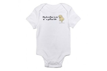 yellow lab gifts Infant Bodysuit