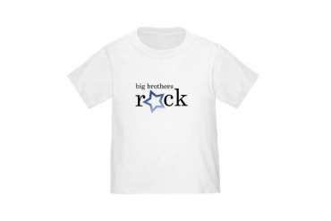 Big Brothers Rock Toddler T-Shirt