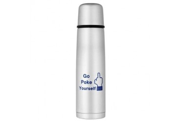 Large Thermos Bottle Funny Large Thermosreg; Bottle by CafePress