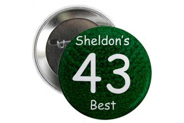 Sheldon's Personal Best Geek 2.25 Button by CafePress