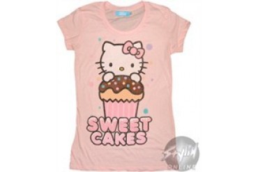 Hello Kitty Sweet Cakes Baby Doll Tee by MIGHTY FINE