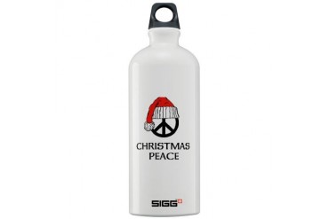 Christmas peace Christmas Sigg Water Bottle 1.0L by CafePress