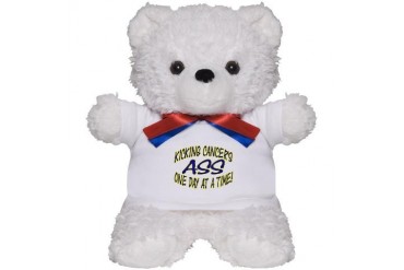 Kicking Cancer's Ass Teddy Bear