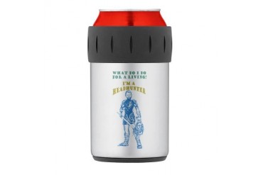 Headhunter Thermos Can Cooler Job Thermosreg; Can Cooler by CafePress