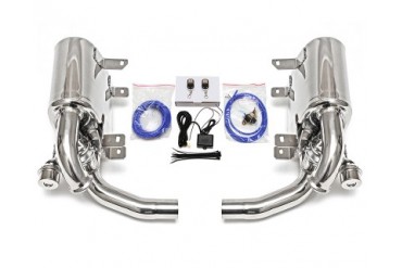 Fabspeed Maxflo Valvetronic Exhaust without Tips Porsche 996 GT3 02-05