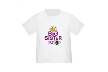 Cute Big Sister to BEE Toddler T-Shirt
