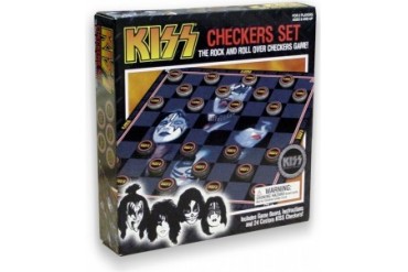 Kiss Rock -N- Roll Checkers