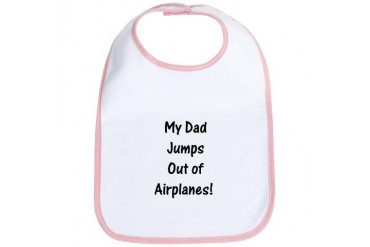 Dad Jumps Out of Airplanes - Bib