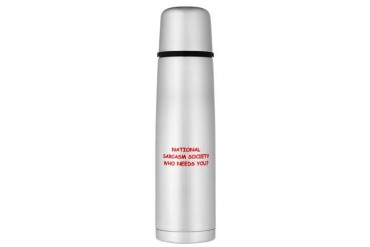 SARCASM Large Thermos Bottle Funny Large Thermosreg; Bottle by CafePress