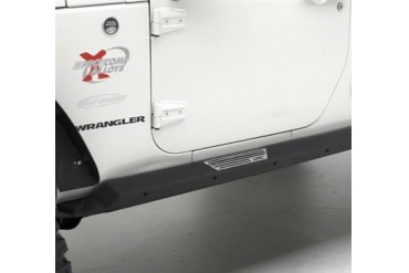 Smittybilt XRC Armor Rock Guards with Step  76888 Rocker Panel Guard