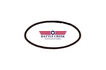 Battle Creek Pride Michigan Patches by CafePress