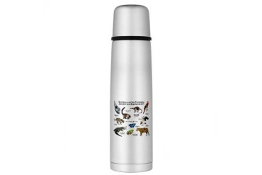 Central American Rainforest Large Thermos Bottle Art Large Thermosreg; Bottle by CafePress