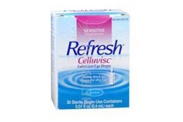 Refresh Celluvisc Lubricant Eye Drops Single-Use Containers 30 ct