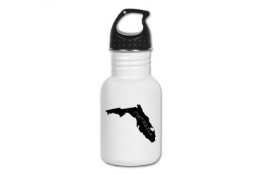 West Palm Beach Florida Love Kid's Water Bottle by CafePress