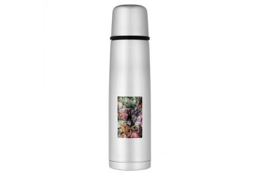Edward Julius Detmold Tropical Birds Large Thermos Vintage Large Thermosreg; Bottle by CafePress