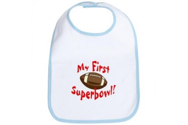 My First Superbowl! Bib